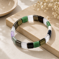 Premium Natural Multi-Stone Good Luck Bracelet | धन, सकारात्मक ऊर्जा और सफलता के लिए